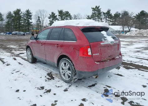 2013 Ford Edge Limited from USA, damaged, VIN 2FMDK4KC7DBB42727